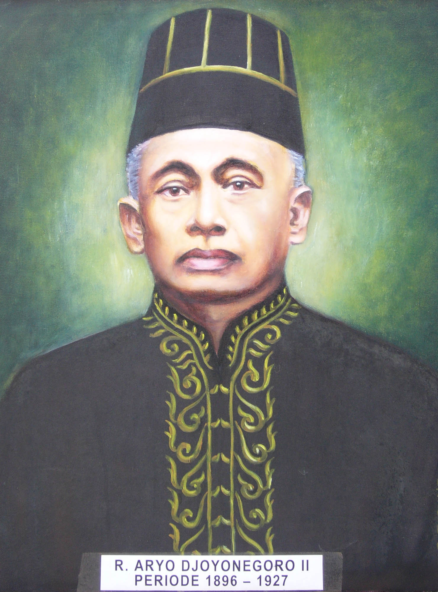 10. R. Aryo Djoyonegoro II 1896-1927