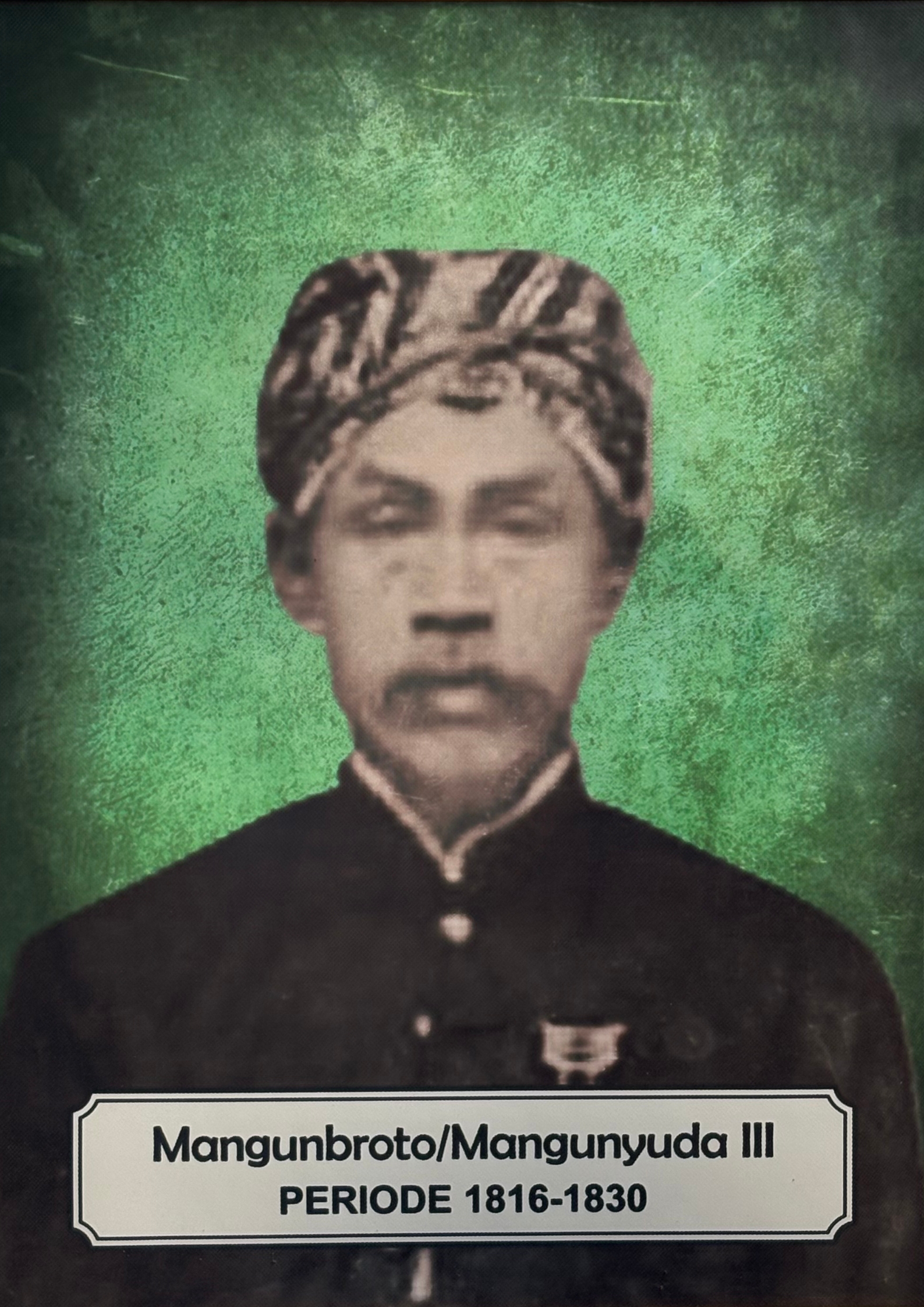 5. Mangunyuda (III) Mangunbroto 1816-1830